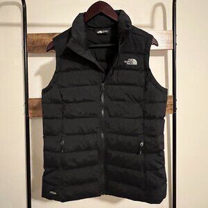 Like New The North Face Women's 700 Goose Down Vest Women's - Black - Large